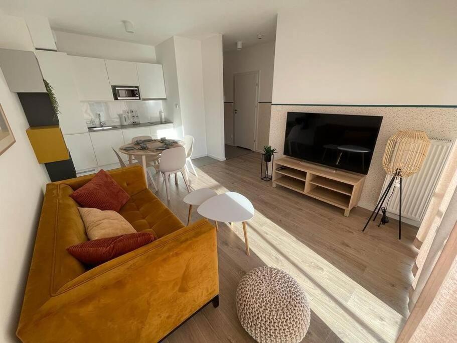 Apartmán Modern Tower Apartament Gdyně Exteriér fotografie